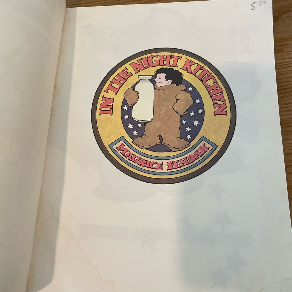 🍁Vintage! In The Night Kitchen Maurice Sendak Children’s Book Paperback - Picture 4 of 7